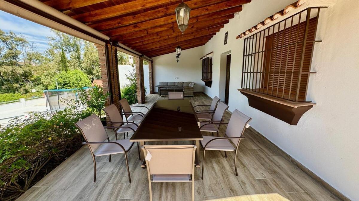 Casa Rural De Diseno Con Piscina Y Barbacoa Málaga Exterior foto